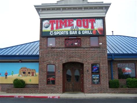 Time out bar and grill - Tuesday - CLOSED Available for Private Events. Wednesday 4pm - 9pm. Thursday 4pm - 9pm. Friday 4pm - 10pm. Saturday 4pm - 10pm.